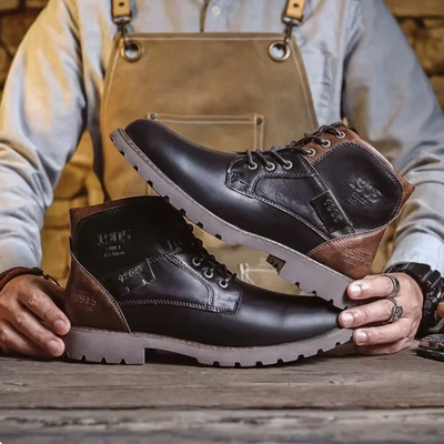 Mikel™ | Bottes en cuir vintage