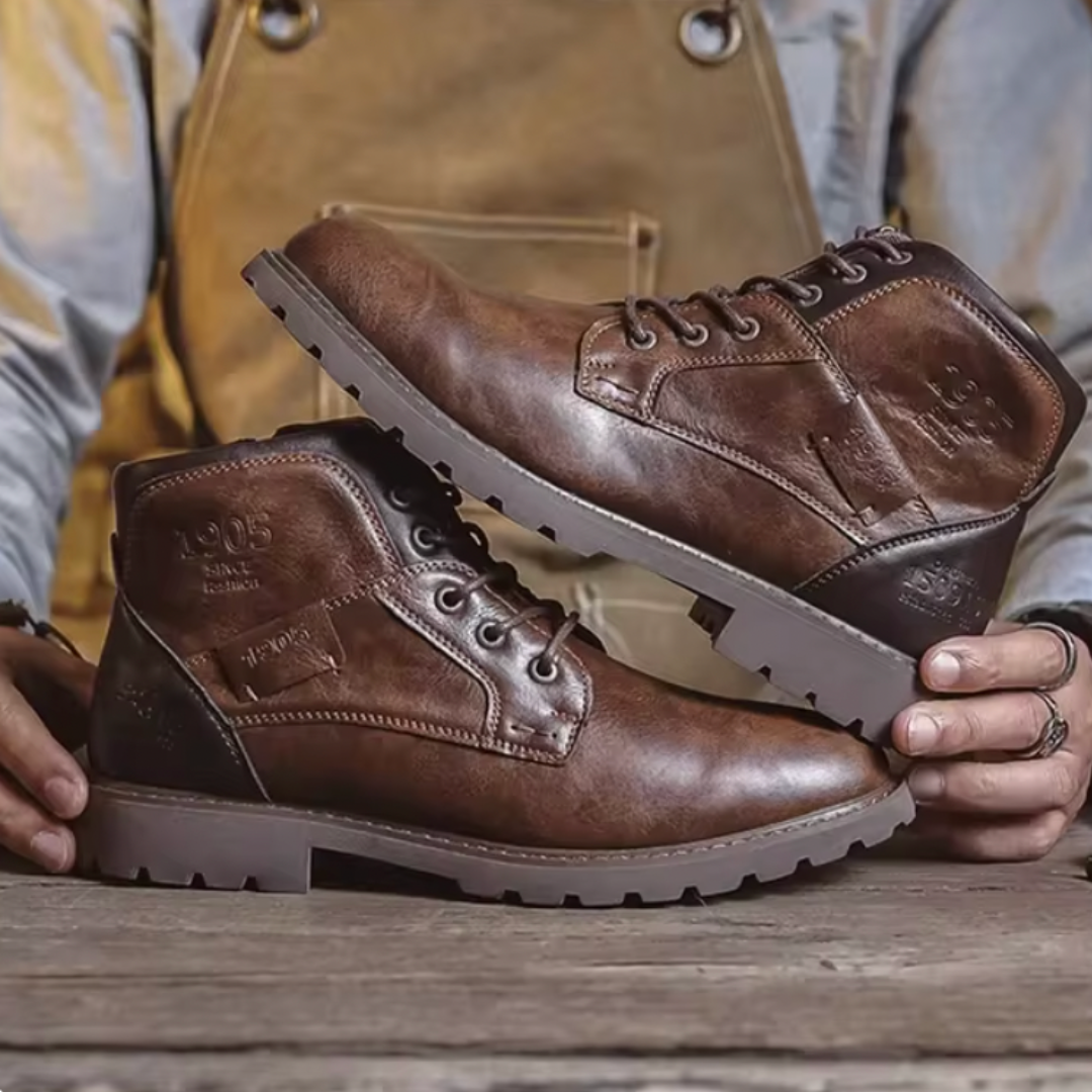 Mikel™ | Bottes en cuir vintage