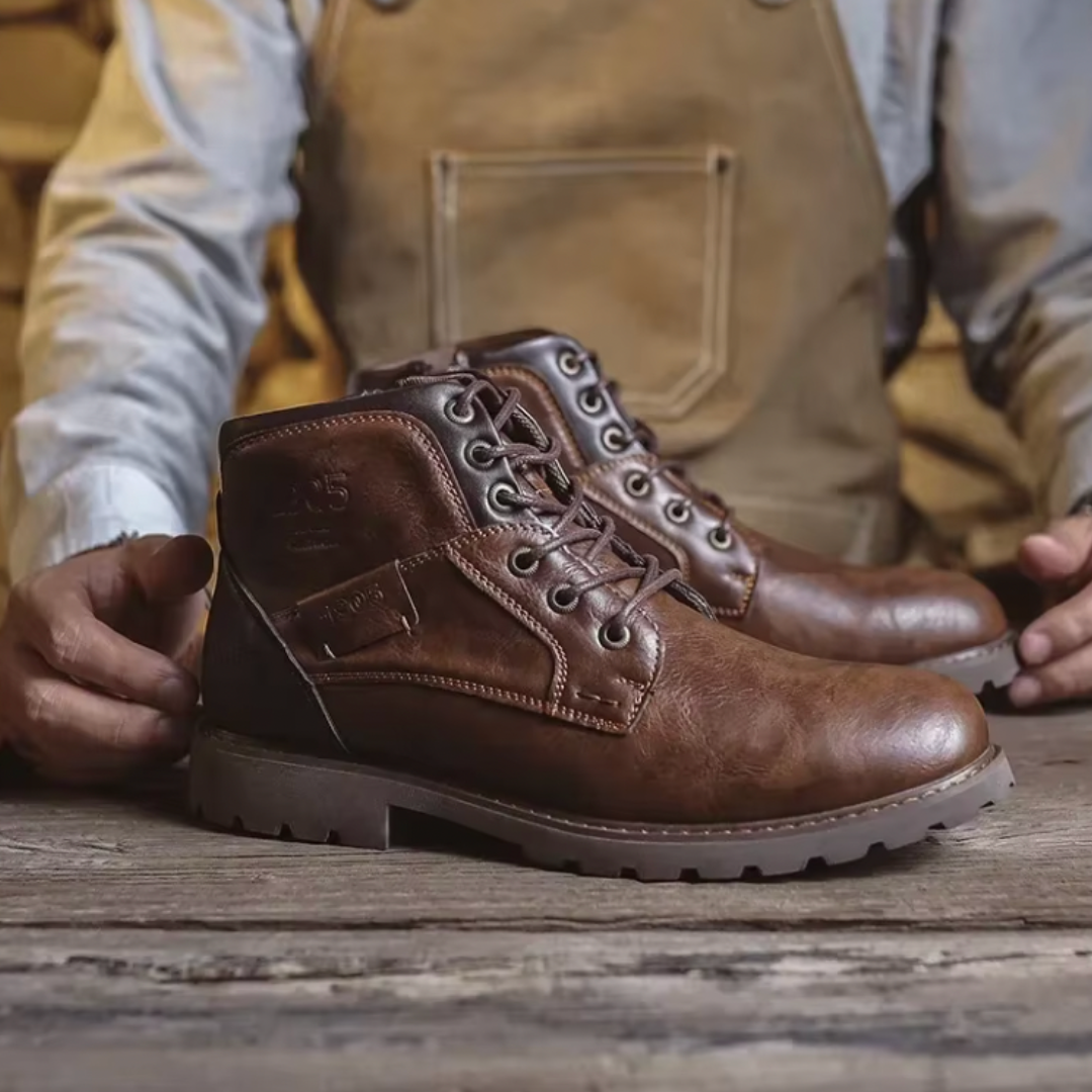 Mikel™ | Bottes en cuir vintage