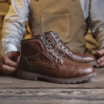 Mikel™ | Bottes en cuir vintage