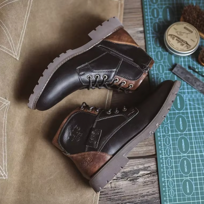 Mikel™ | Bottes en cuir vintage