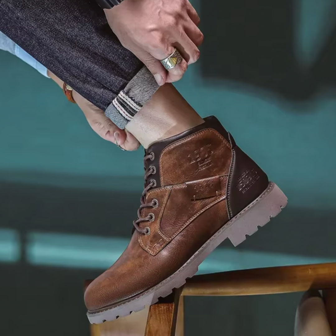 Mikel™ | Bottes en cuir vintage