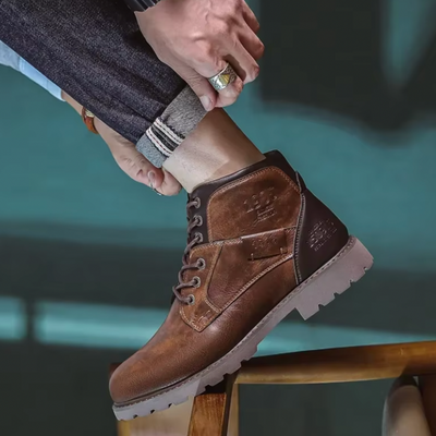 Mikel™ | Bottes en cuir vintage