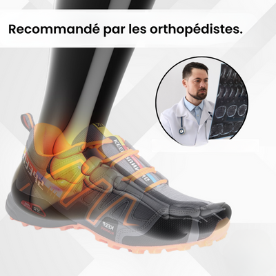 OrthoMarcher™ | Chaussures de marche à confort orthopédique homme