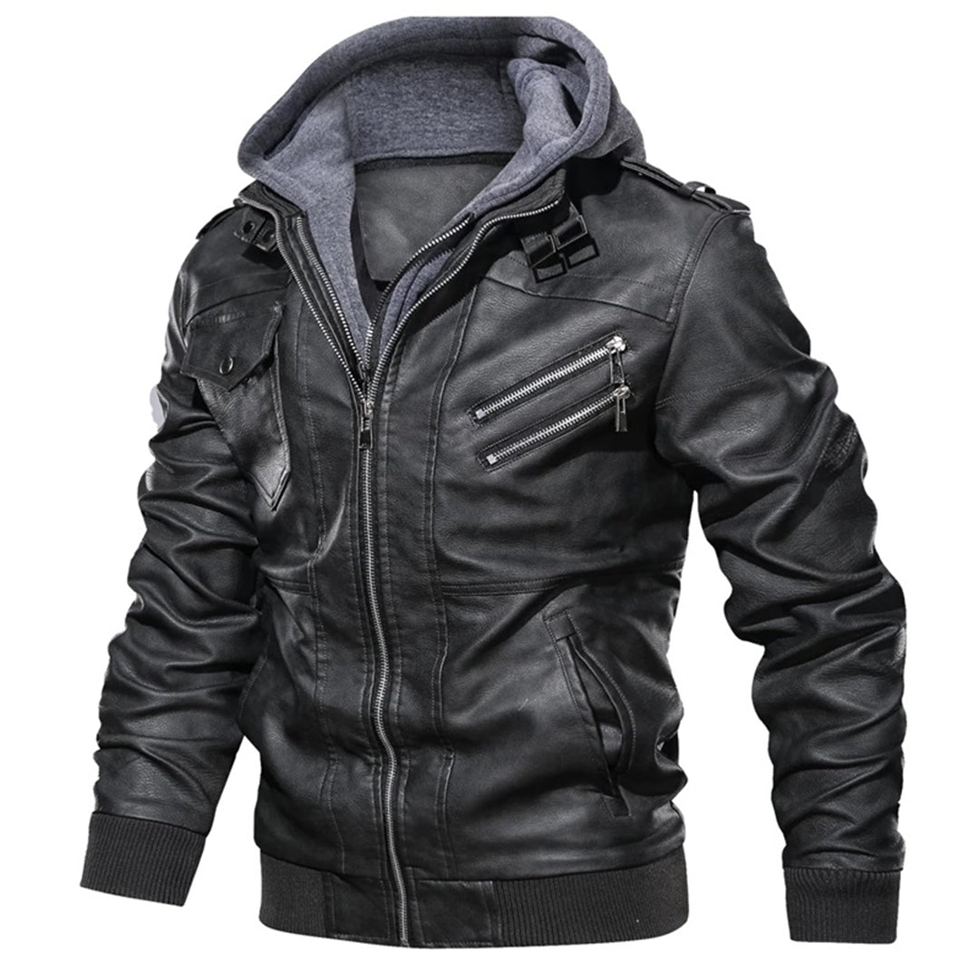 Stefan | Veste en cuir pour hommes