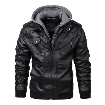 Stefan | Veste en cuir pour hommes