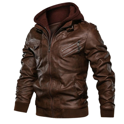 Stefan | Veste en cuir pour hommes