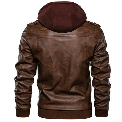 Stefan | Veste en cuir pour hommes