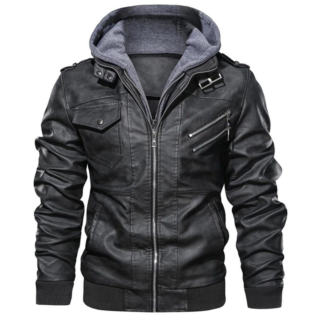 Stefan | Veste en cuir pour hommes