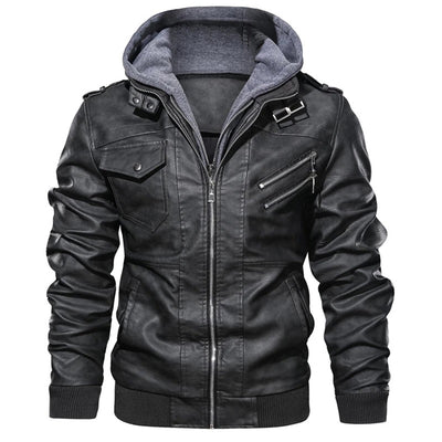 Stefan | Veste en cuir pour hommes