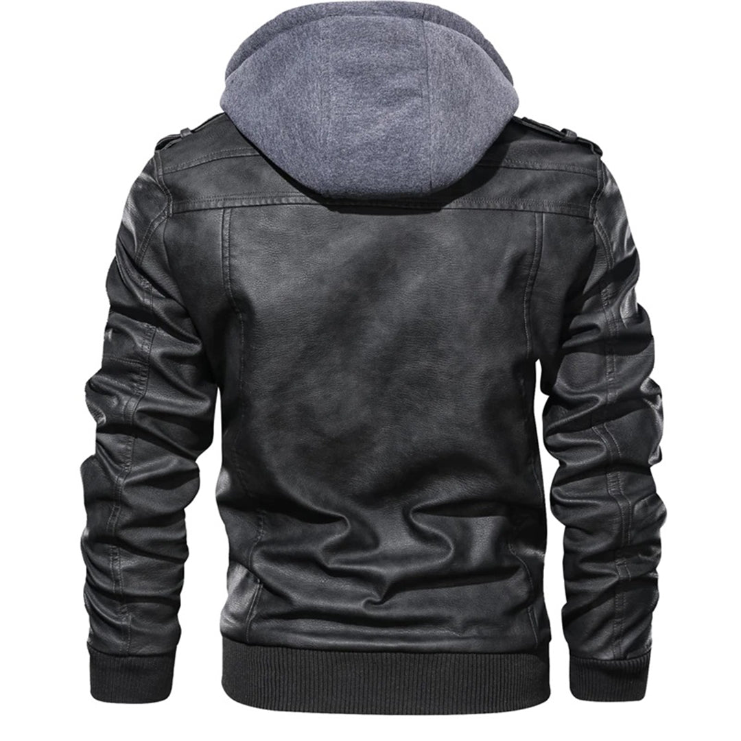 Stefan | Veste en cuir pour hommes