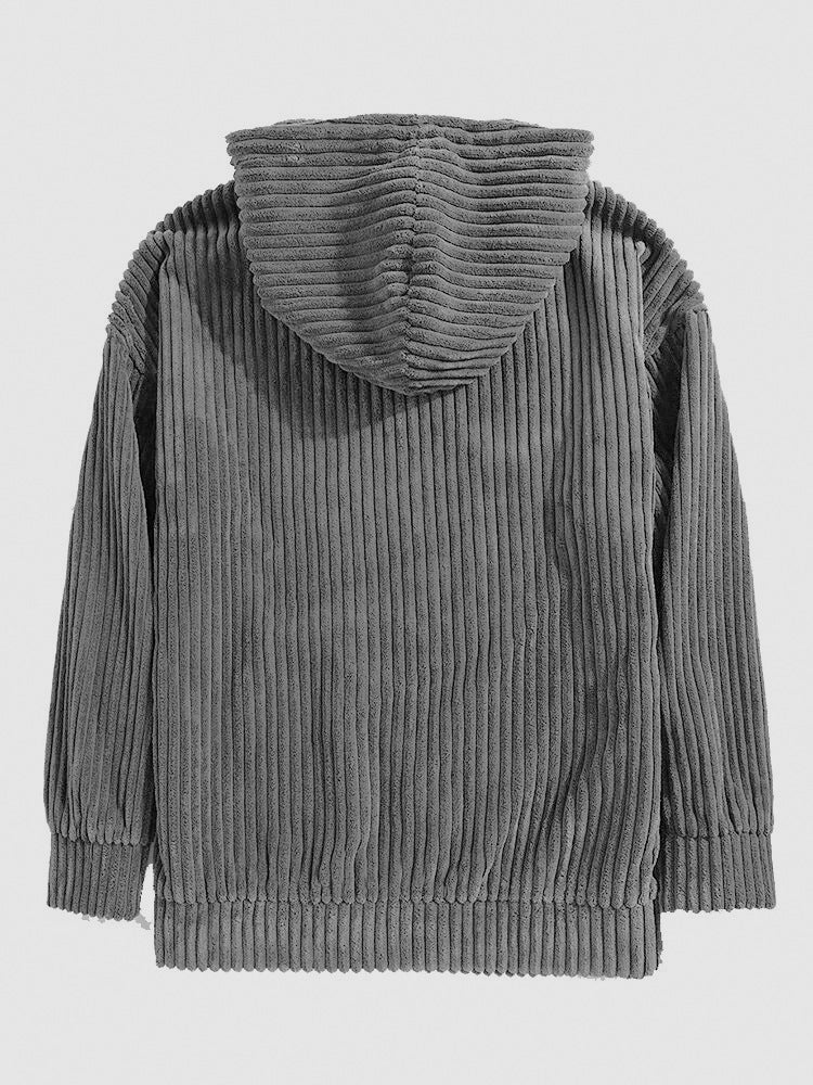 Moki™ | Sweat à capuche en velours côtelé