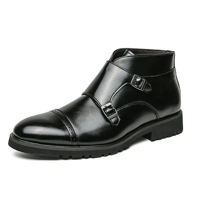 Shane™ | Bottes en cuir à double boucle